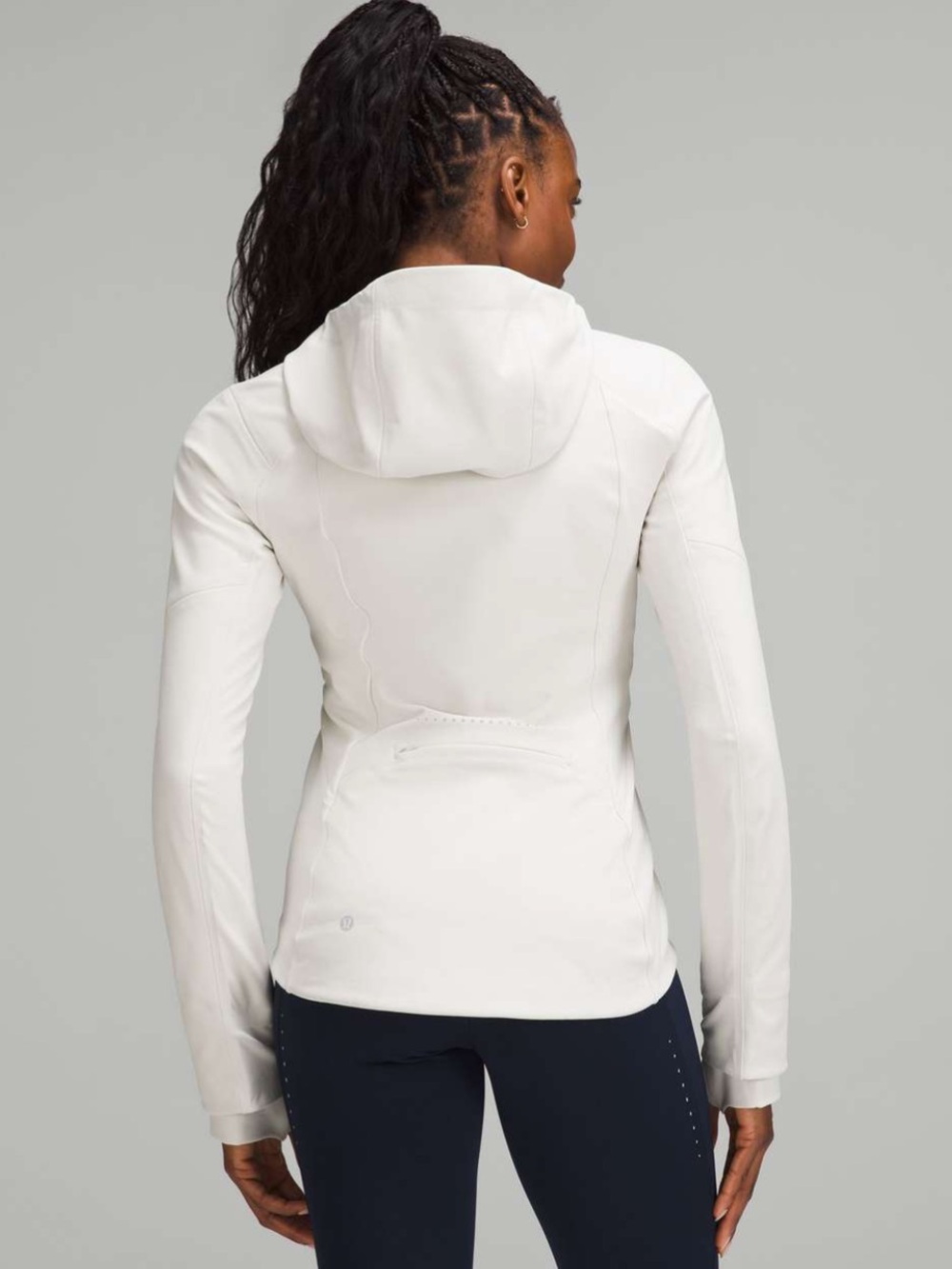 Lululemon Womens Cross Chill Performance Jacket in Bone - Picture 2 of 9